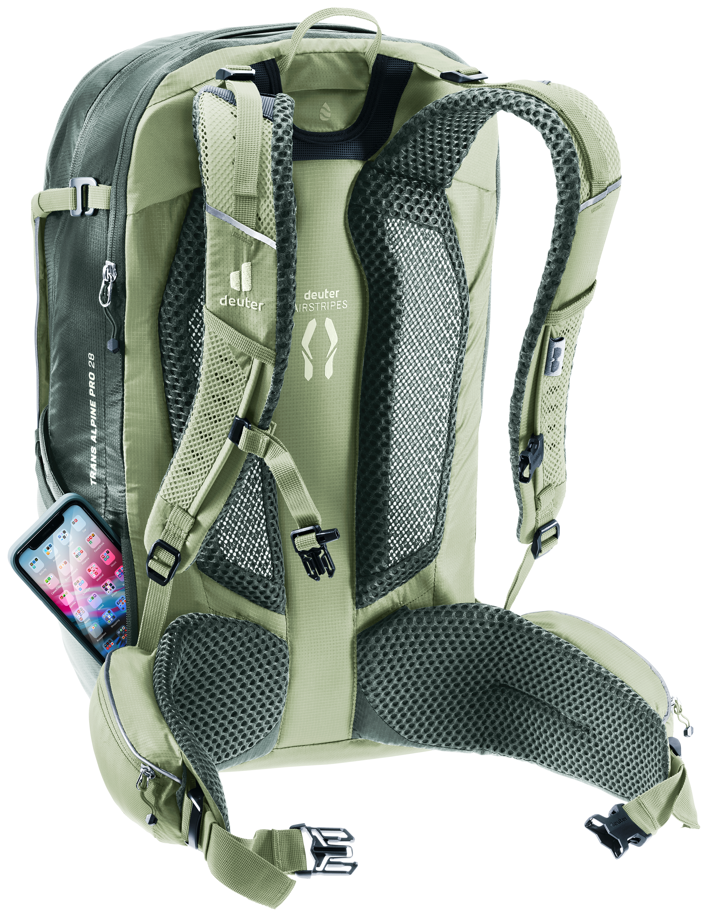 deuter Trans Alpine Pro 28 Fahrradrucksack grove-ivy
