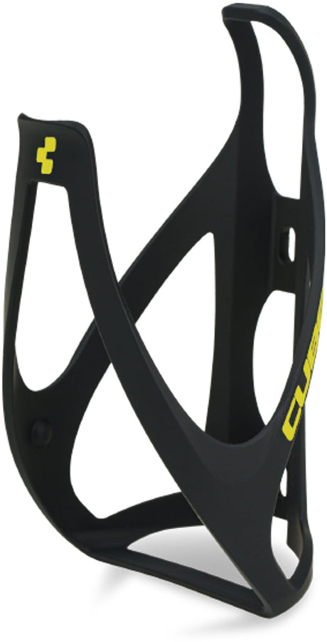CUBE Flaschenhalter HPP matt black´n´flashyellow
