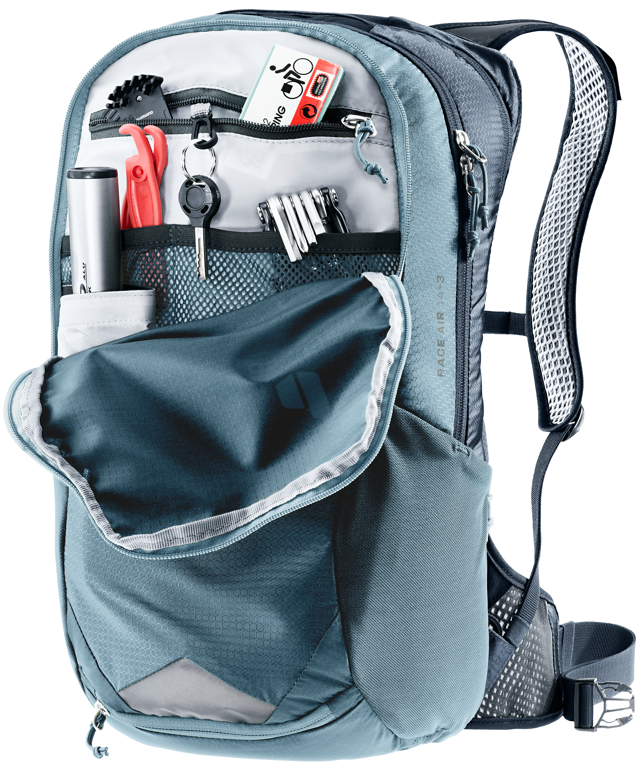 deuter Race Air 14+3 Fahrradrucksack blau