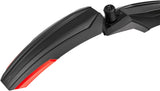 ACID VANE Steckschutzblech vorne 27,5" black´n´red