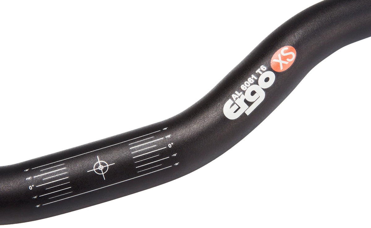Humpert Ergo Lenker Ø25,4mm Alu schwarz