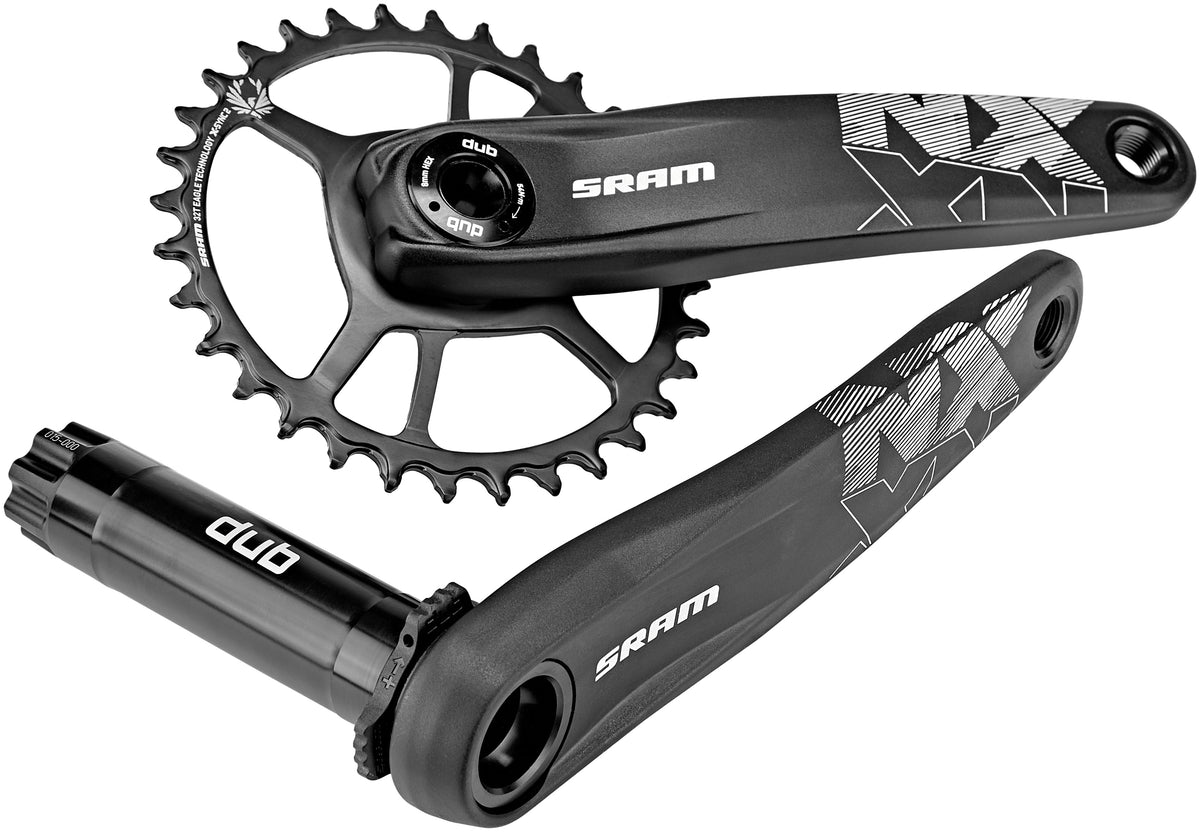 SRAM NX Eagle Boost 148 DUB Kurbel DM X-SYNC 32 Zähne 12-fach schwarz