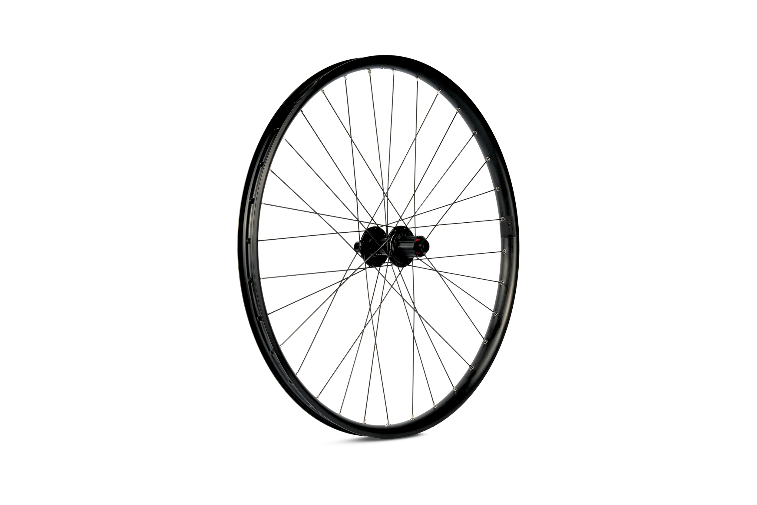 ACID Hinterrad Gravel Race HPA 622x25 12x142 TA J-Bend CL 28H black, white