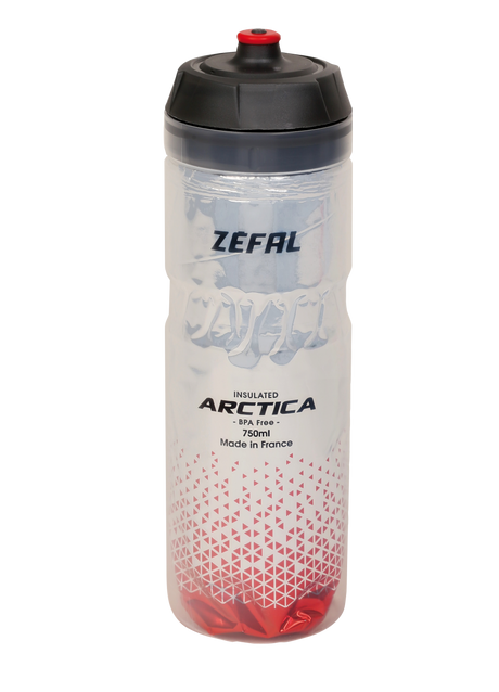 Zefal Arctica 75 Thermo-Trinkflasche 750ml silver/red