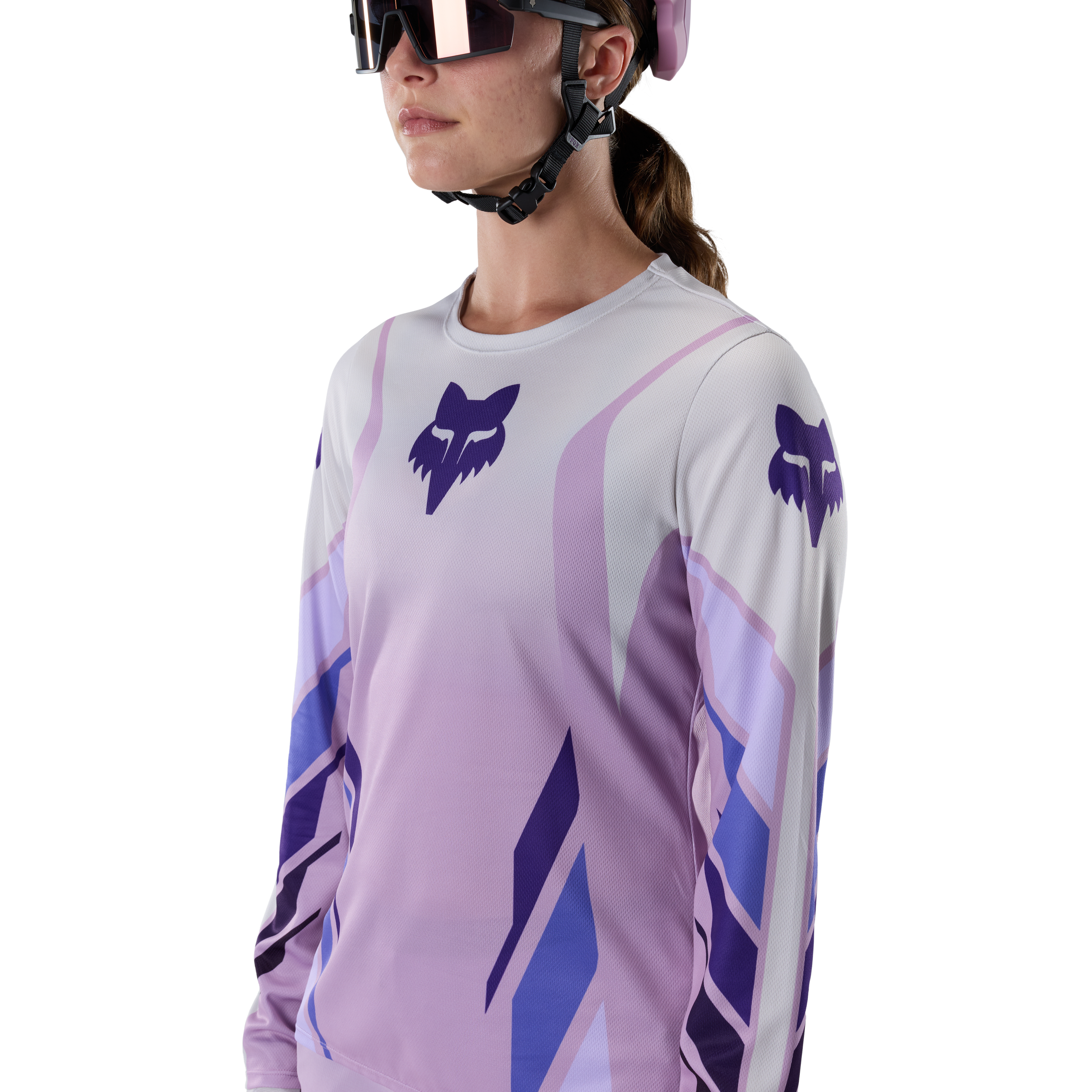 Fox W Ranger Ls Jersey Foundry Lavender Drift