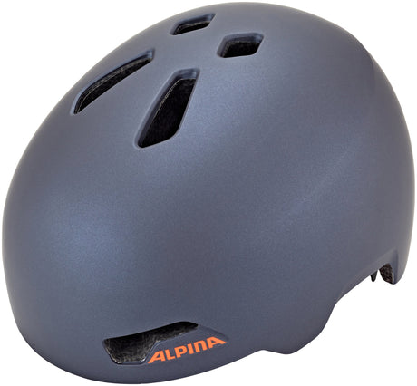 Alpina Hackney Helm Kinder schwarz