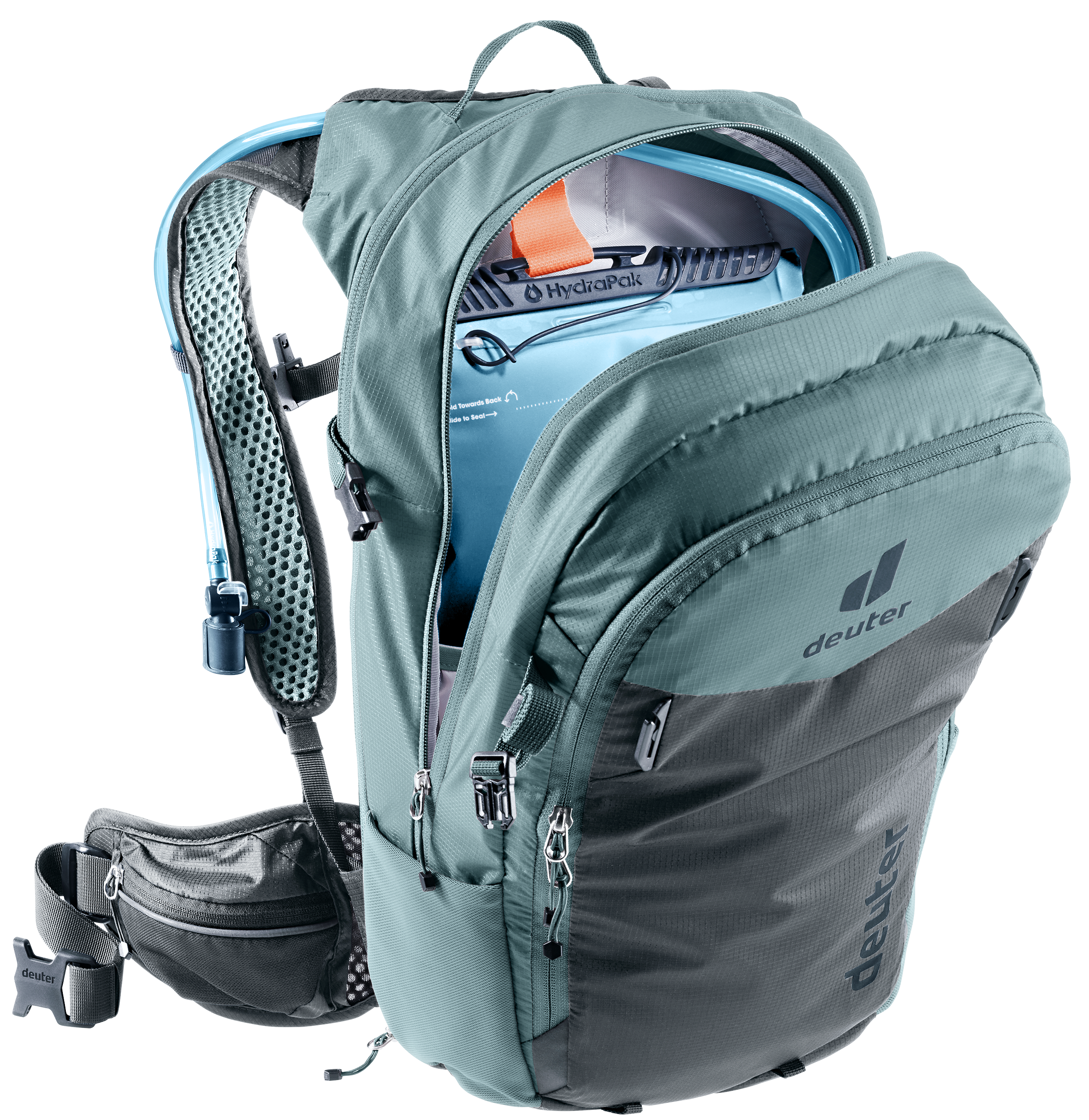 deuter Compact 14+3 Fahrradrucksack graphite-shale
