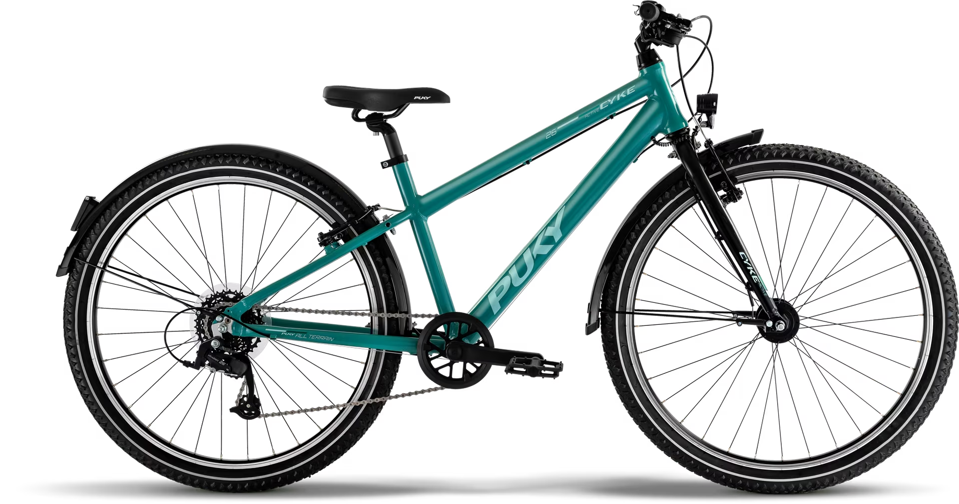 B-Ware: PUKY CYKE 26-8 ACTIVE turquoise/black (2027)