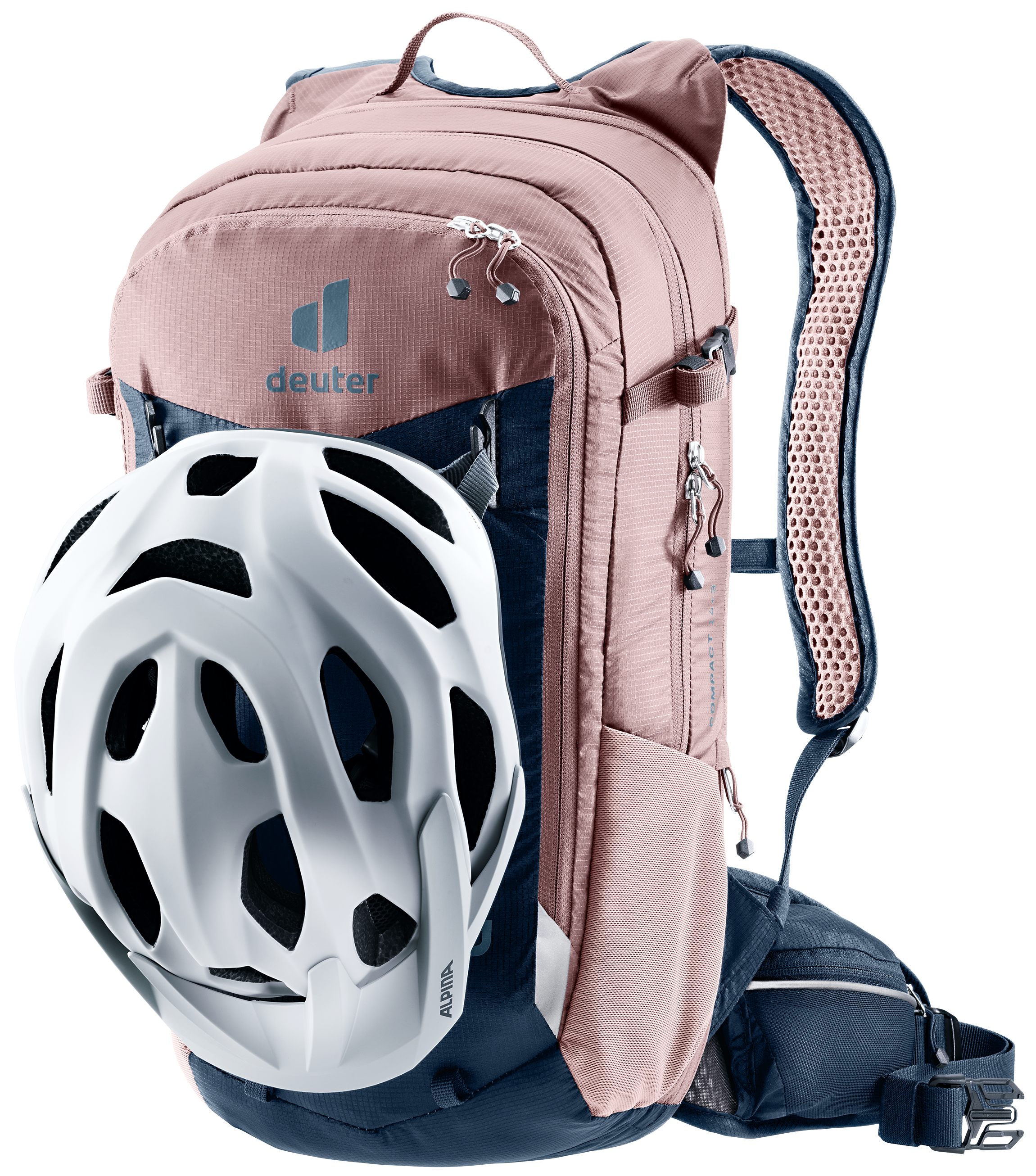 deuter Compact 14+3 Fahrradrucksack ink-ashrose