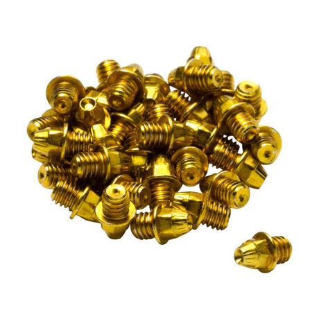 Reverse Pedalpin Set M4x4mm 24 Stück gold