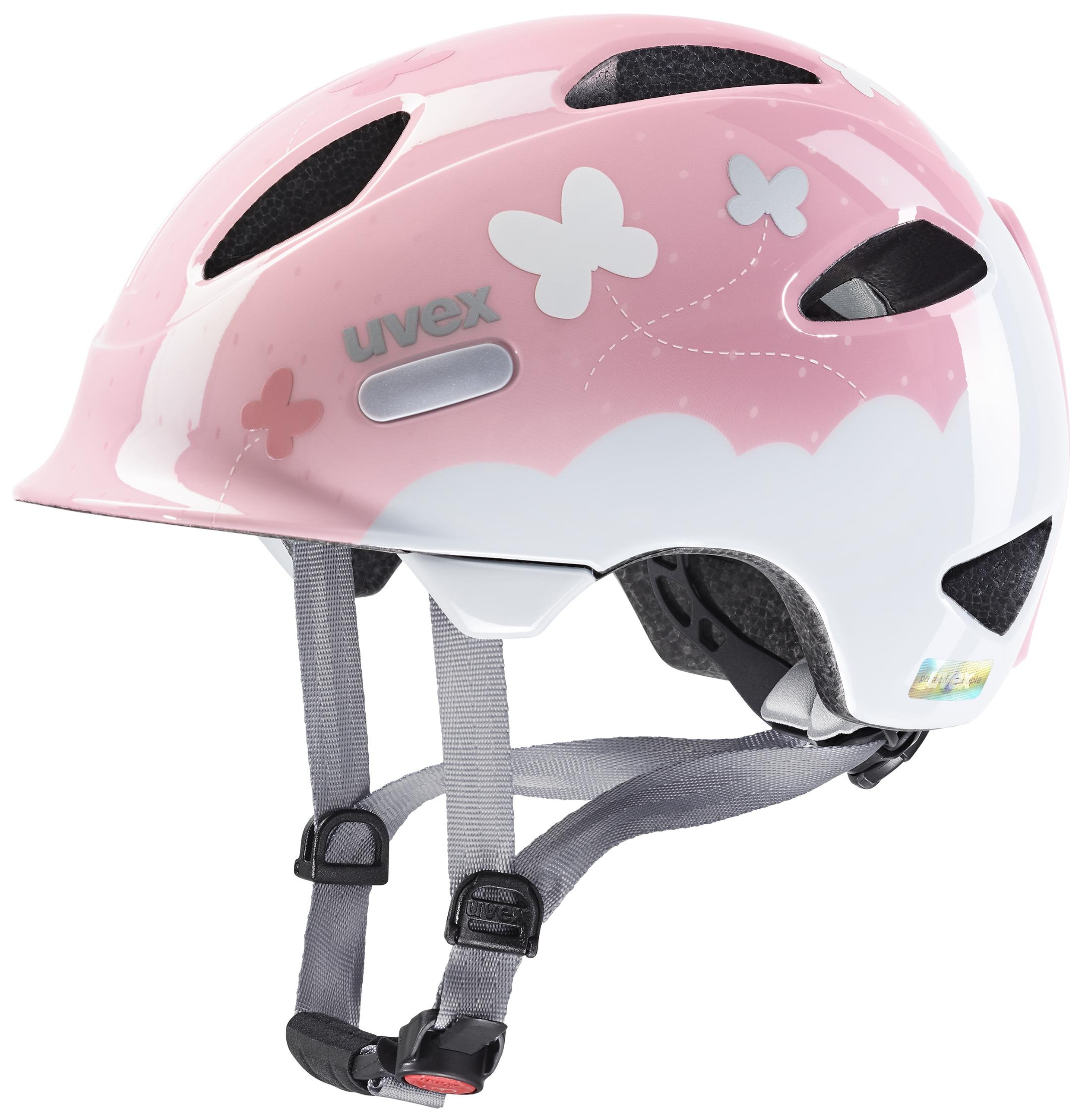 uvex Oyo Style Kinderhelm Butterfly Pink