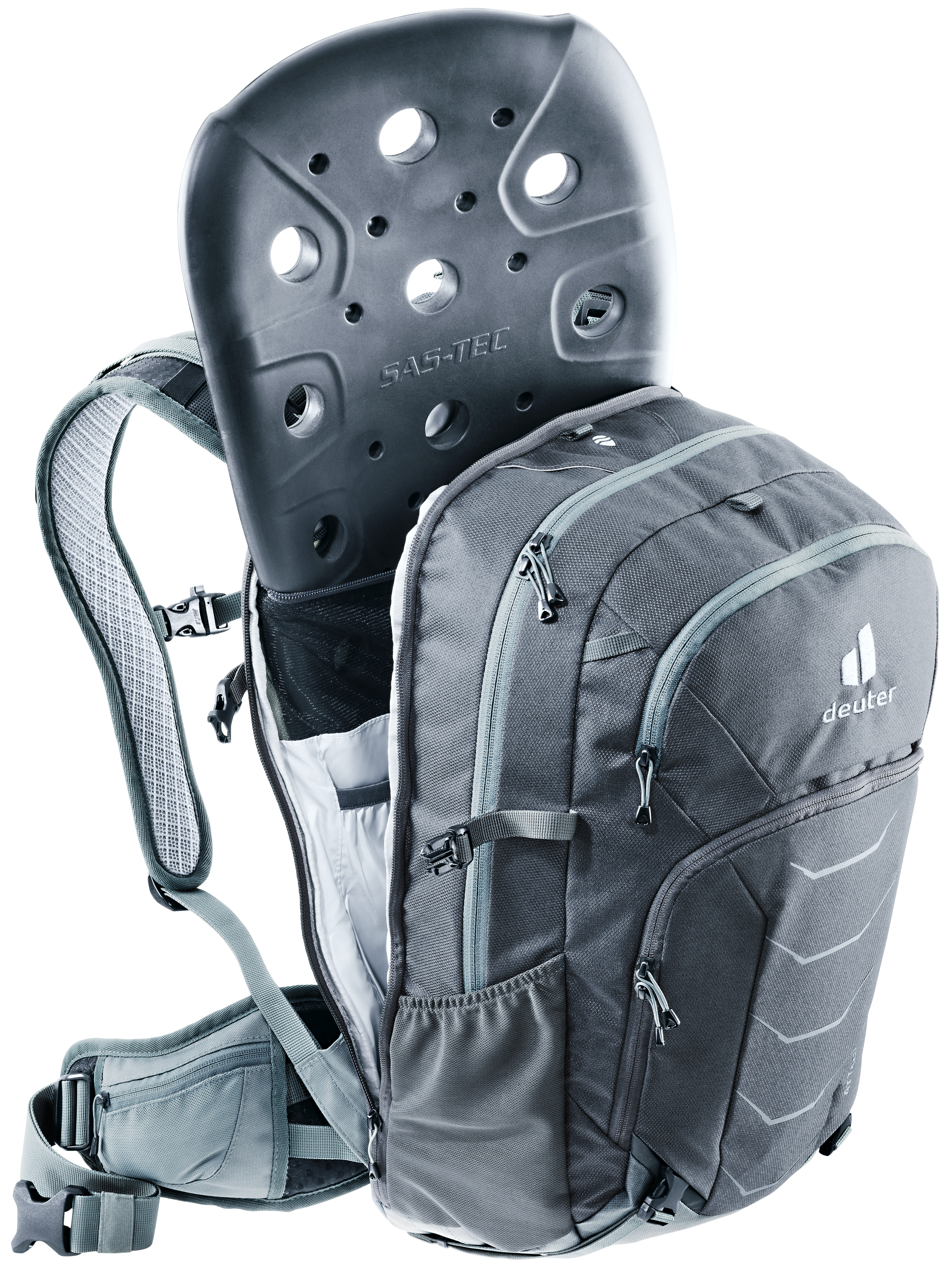 deuter Attack 20 Fahrradrucksack grau