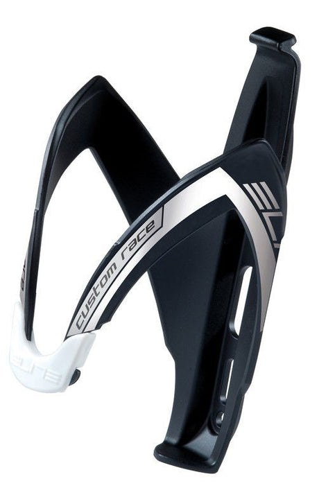 Elite Custom Race Flaschenhalter schwarz matt/weiß