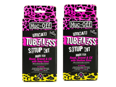 Muc-Off Ultimate Tubeless Setup Kit Road 44mm Ventillänge