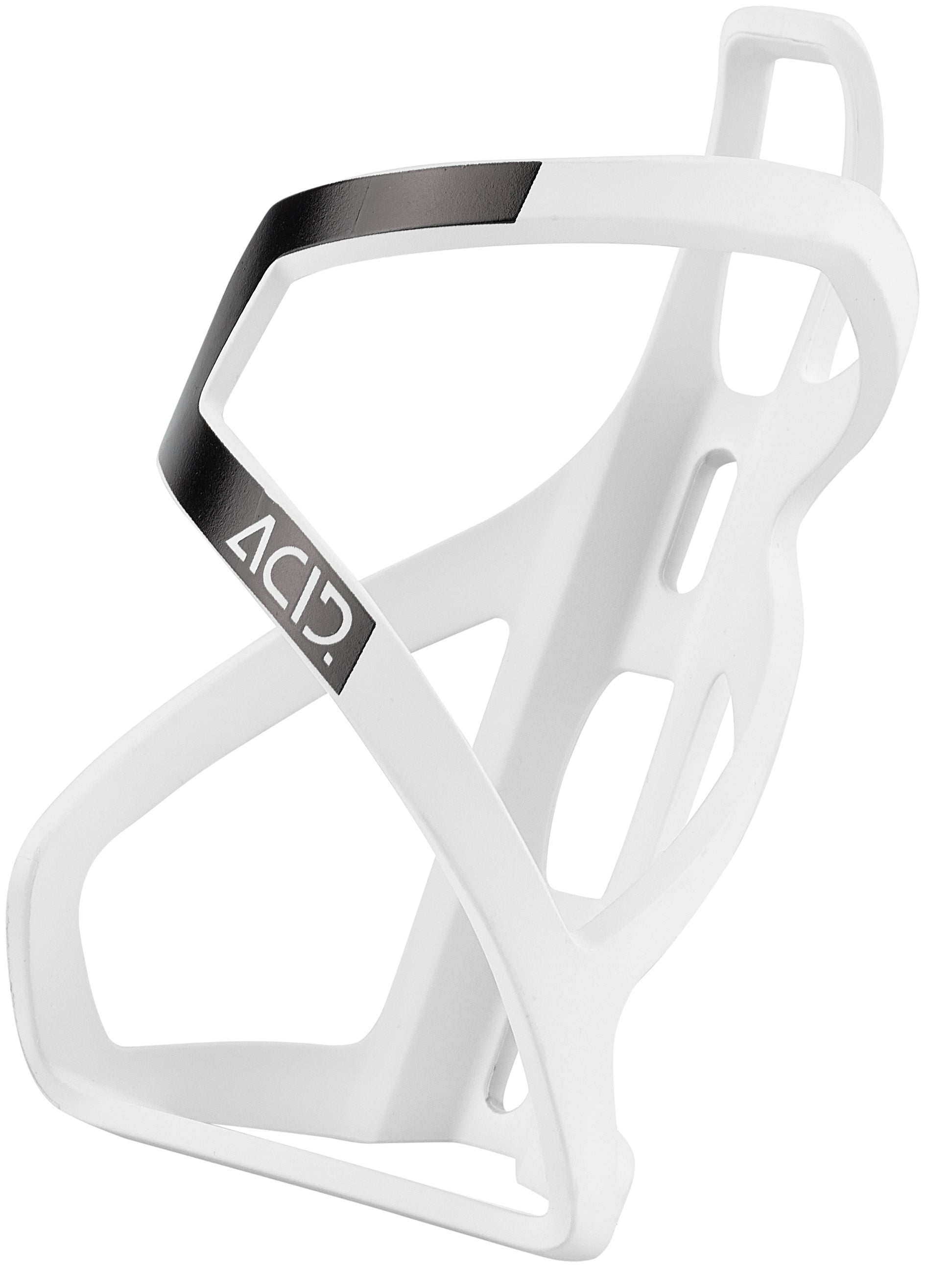 ACID Flaschenhalter HPP Left-Hand Sidecage matt white´n´glossy black