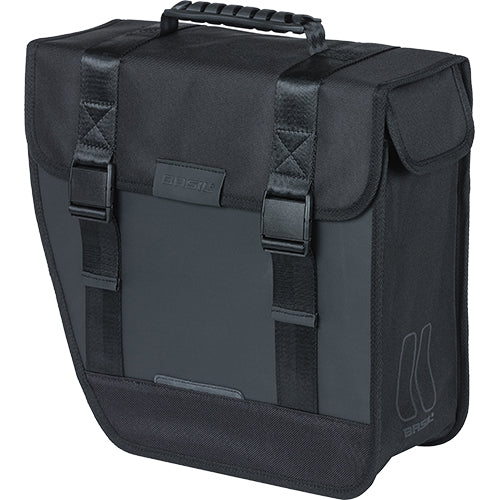 Basil Tour Waterproof Gepäckträgertasche Links 14l schwarz