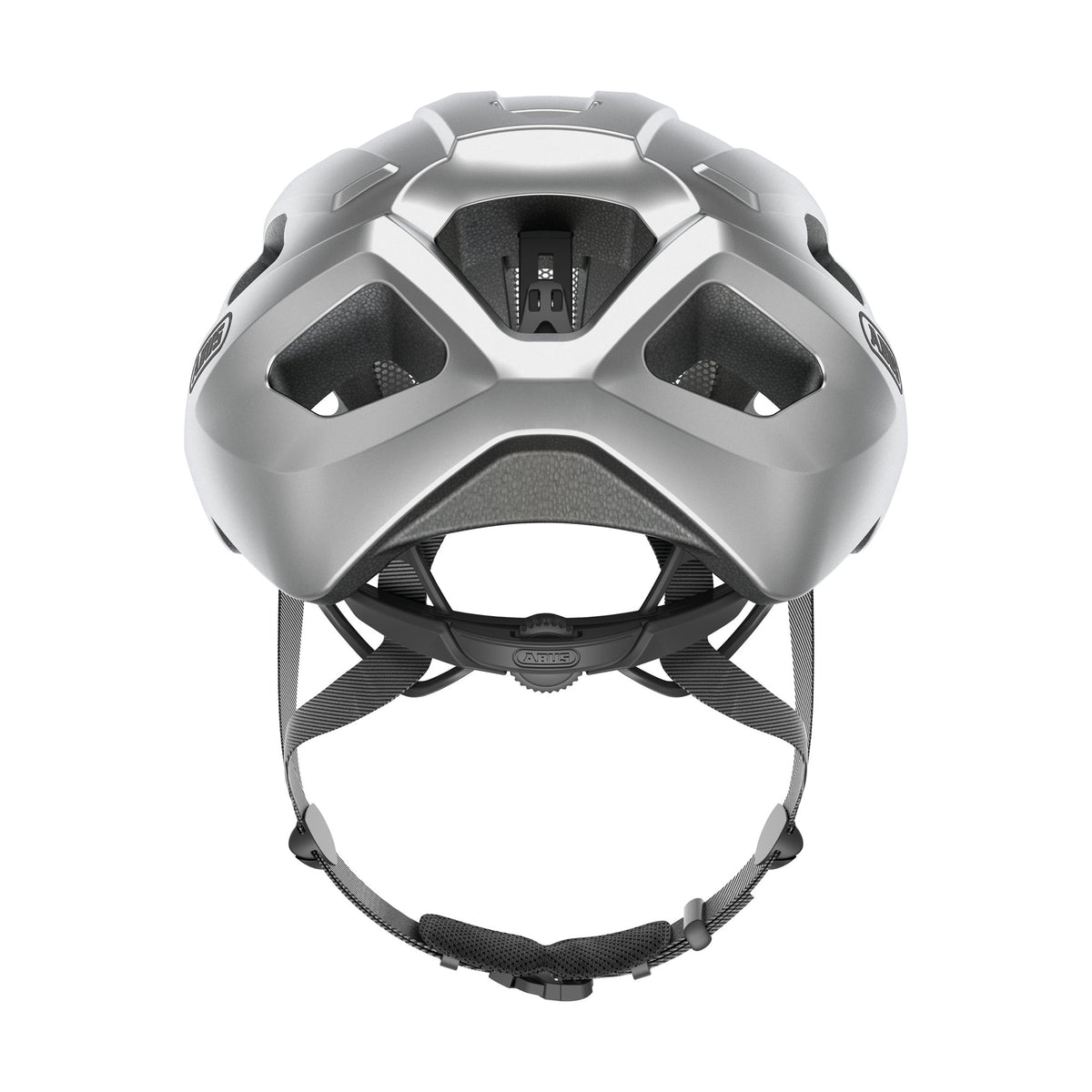 Abus Fahrradhelm Macator gleam silver