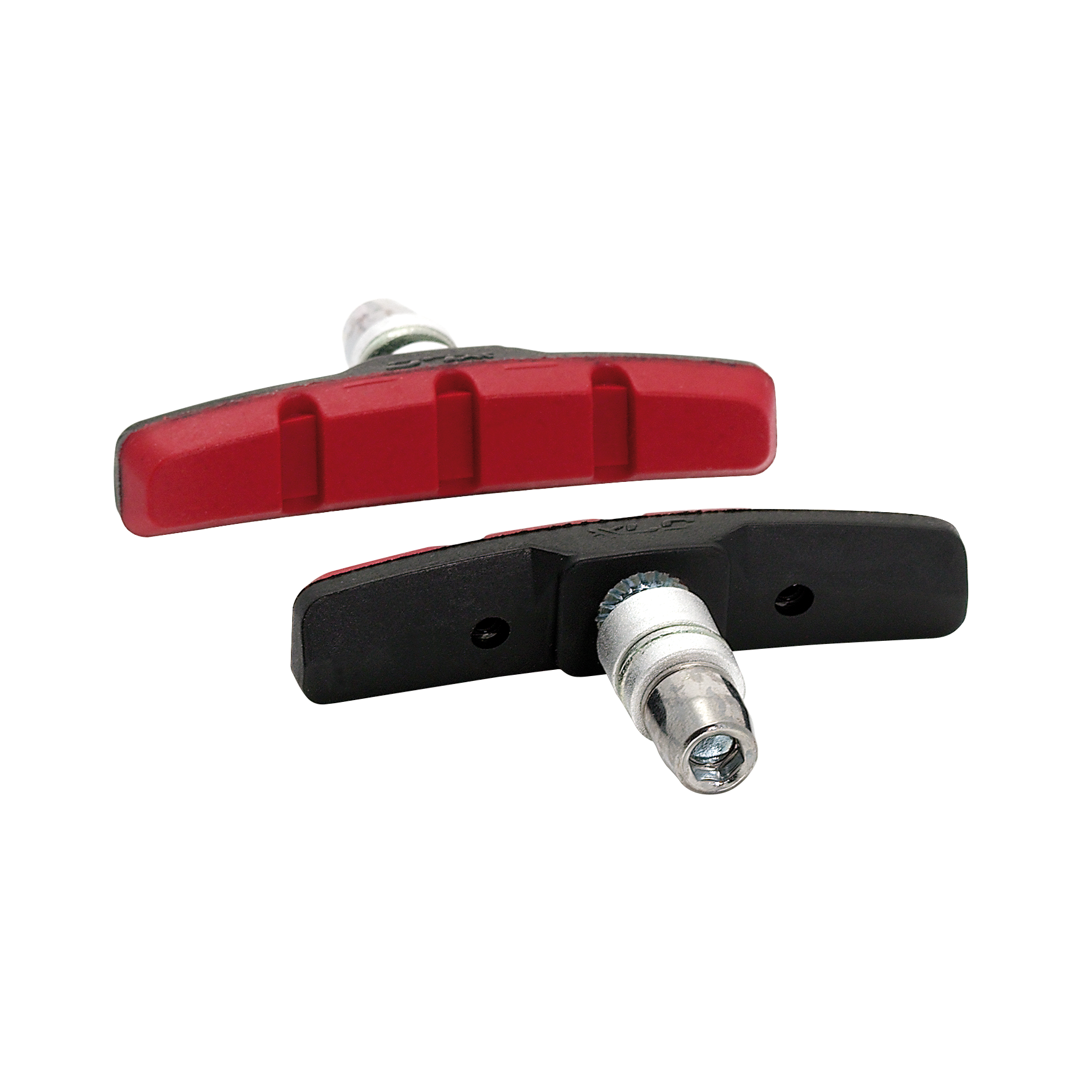 XLC BS-V01 V-Brake Brake Pads 4 Pieces black/red