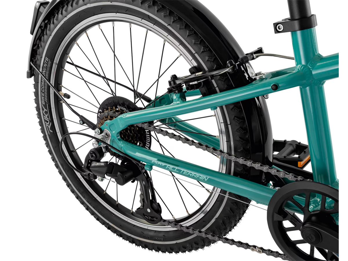 B-Ware: PUKY CYKE 26-8 ACTIVE turquoise/black (2027)
