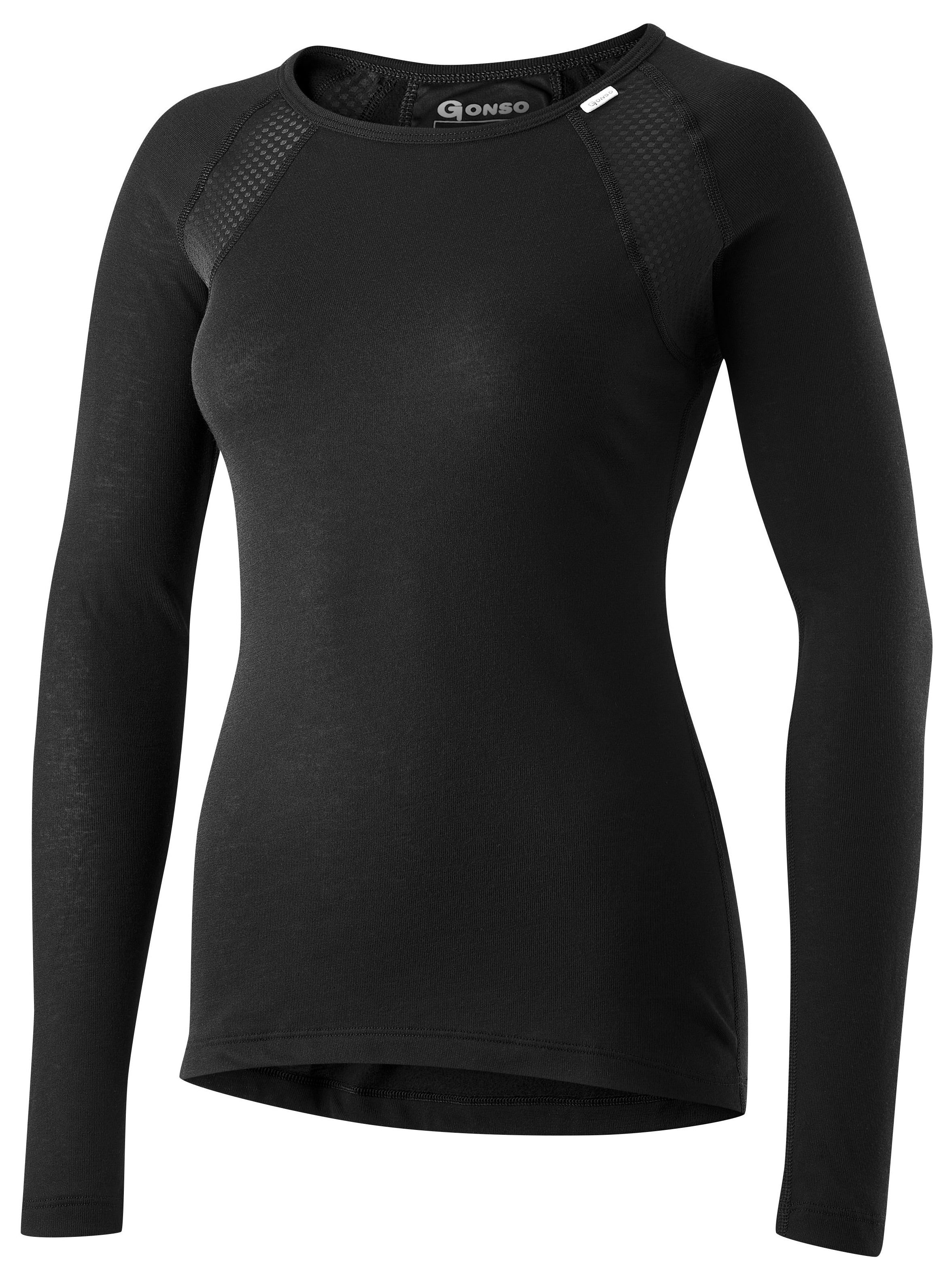 Gonso Base Shirt Longsleeve Therm Women Black