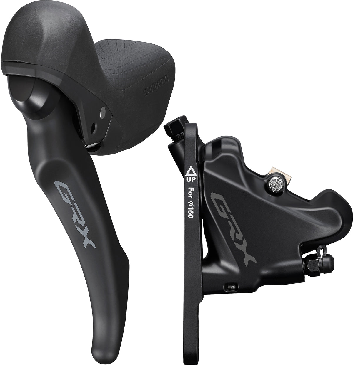 Shimano GRX BL-RX600/BR-RX400 Scheibenbremse Vorderrad schwarz