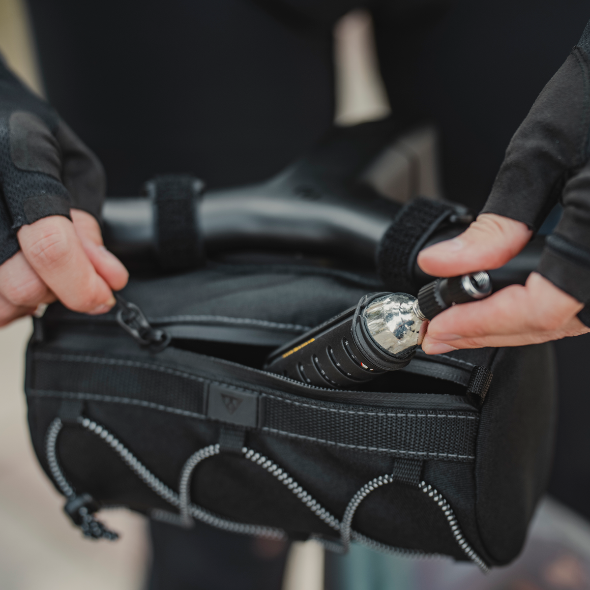 Topeak Tubular BarBag Slim Black