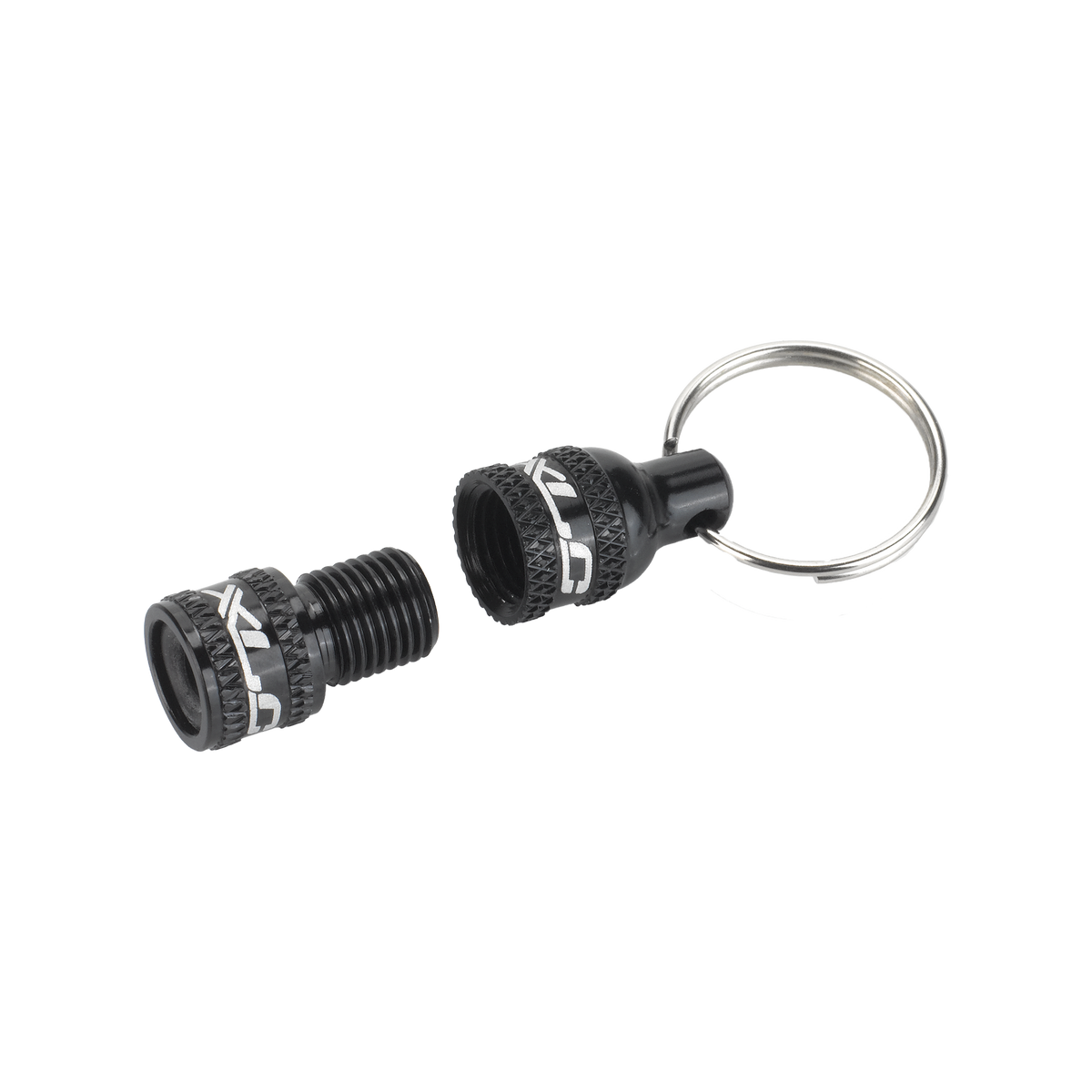 XLC Ventiladapter AV auf DV/ SV schwarz/schwarz