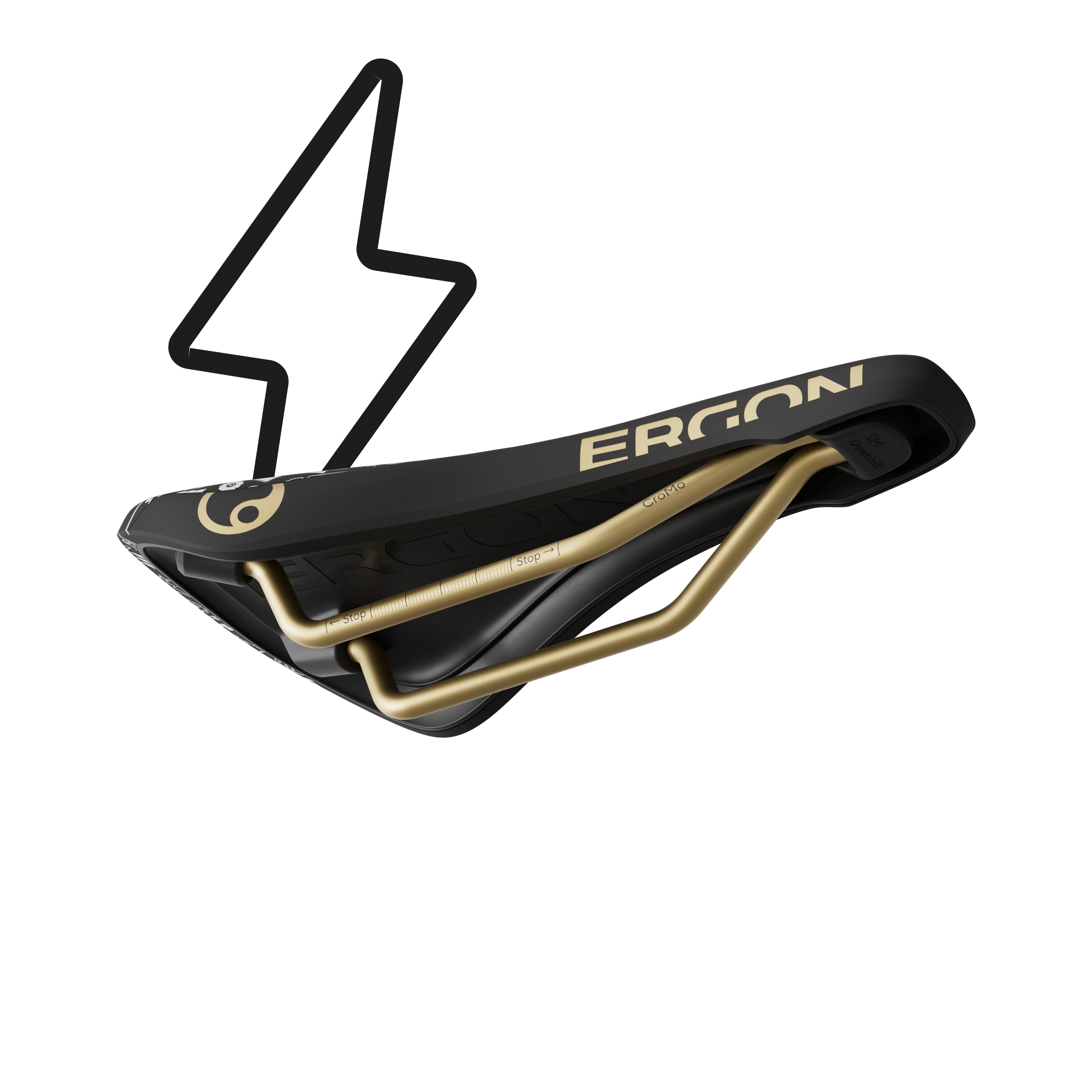 Ergon SM Downhill Comp Vali Höll Edition  Black