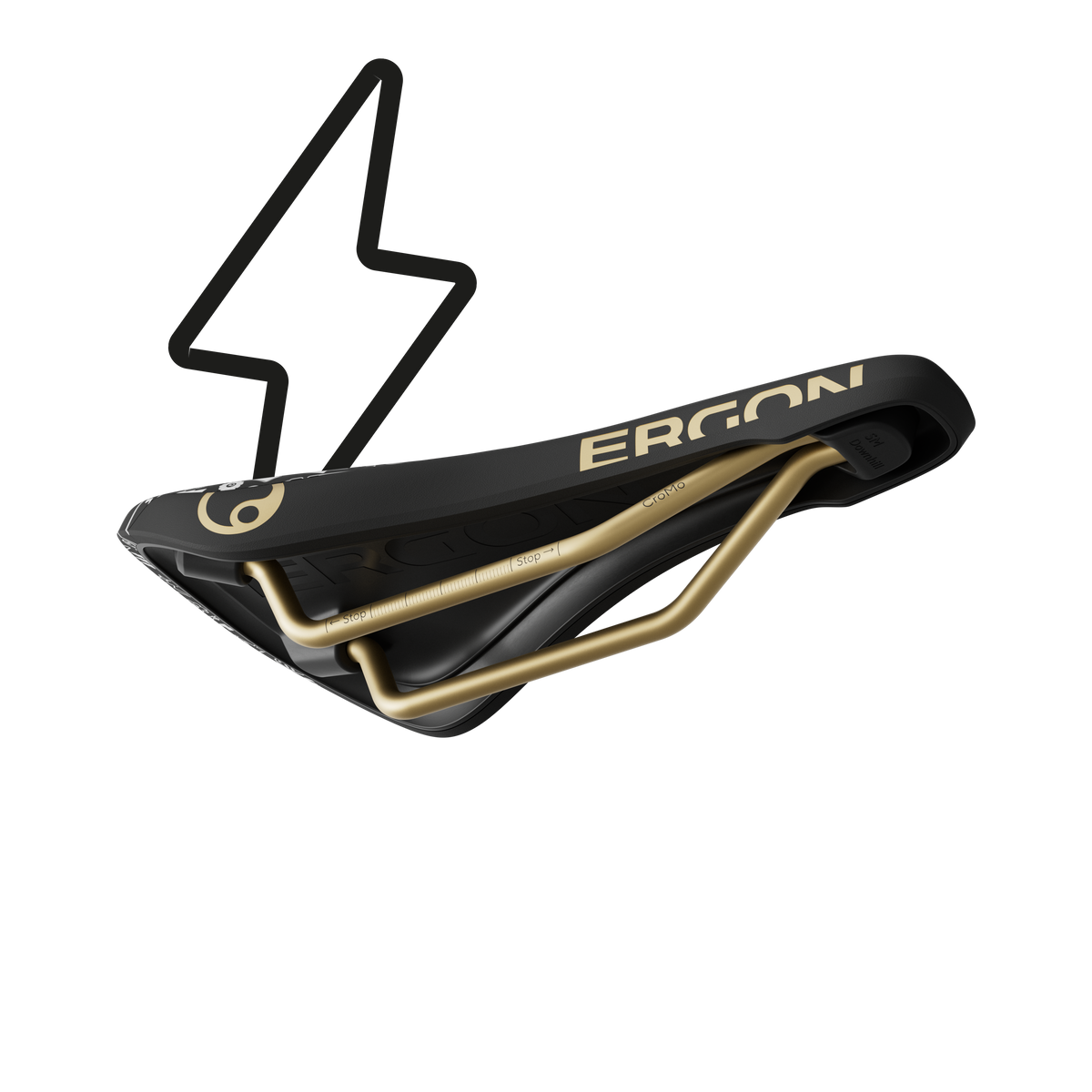 Ergon SM Downhill Comp Vali Höll Edition  Black