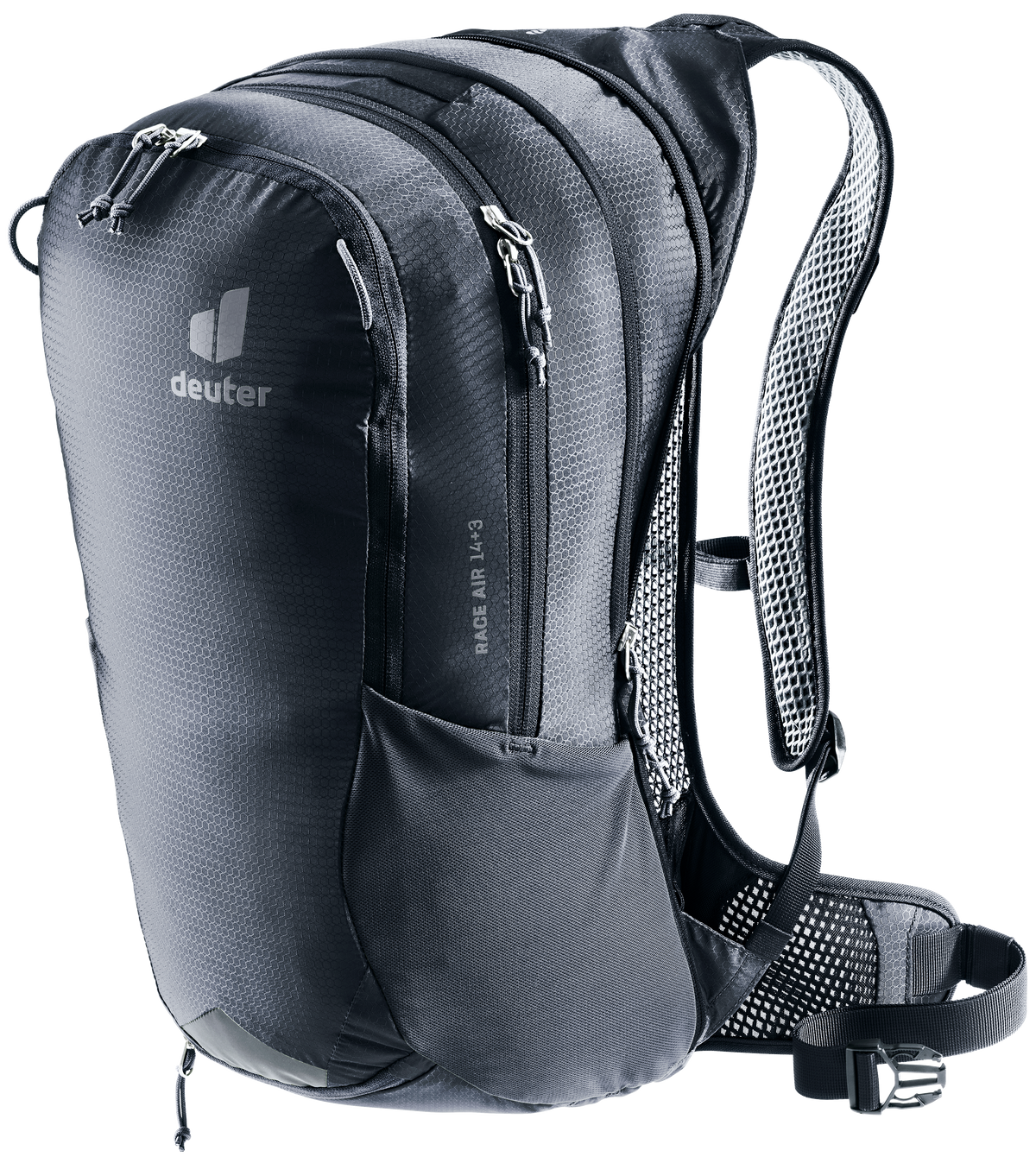 deuter Race Air 14+3 Rucksack schwarz