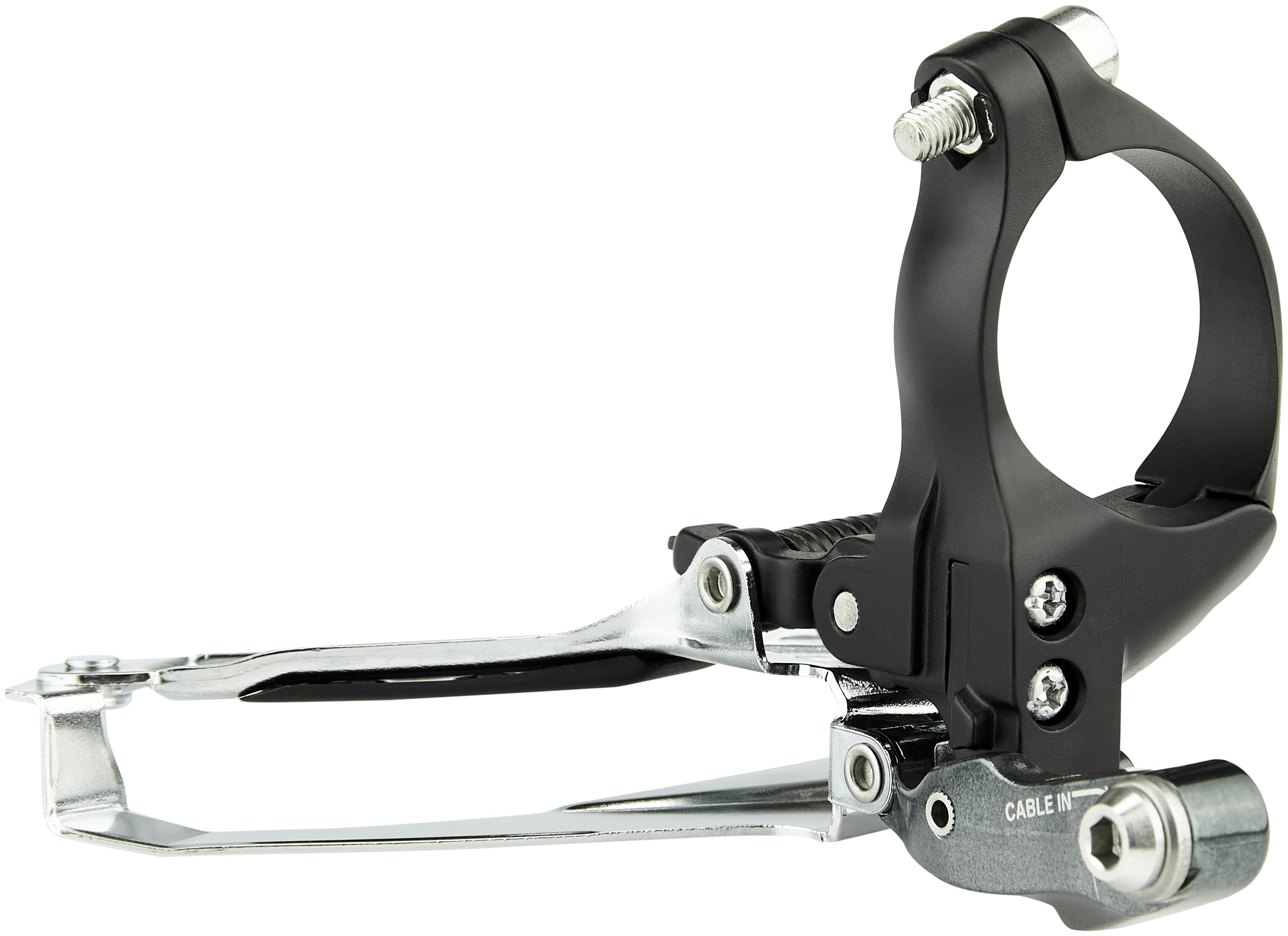 Shimano Tiagra FD-4700 Umwerfer 2x10-fach Schelle Down-Pull grau