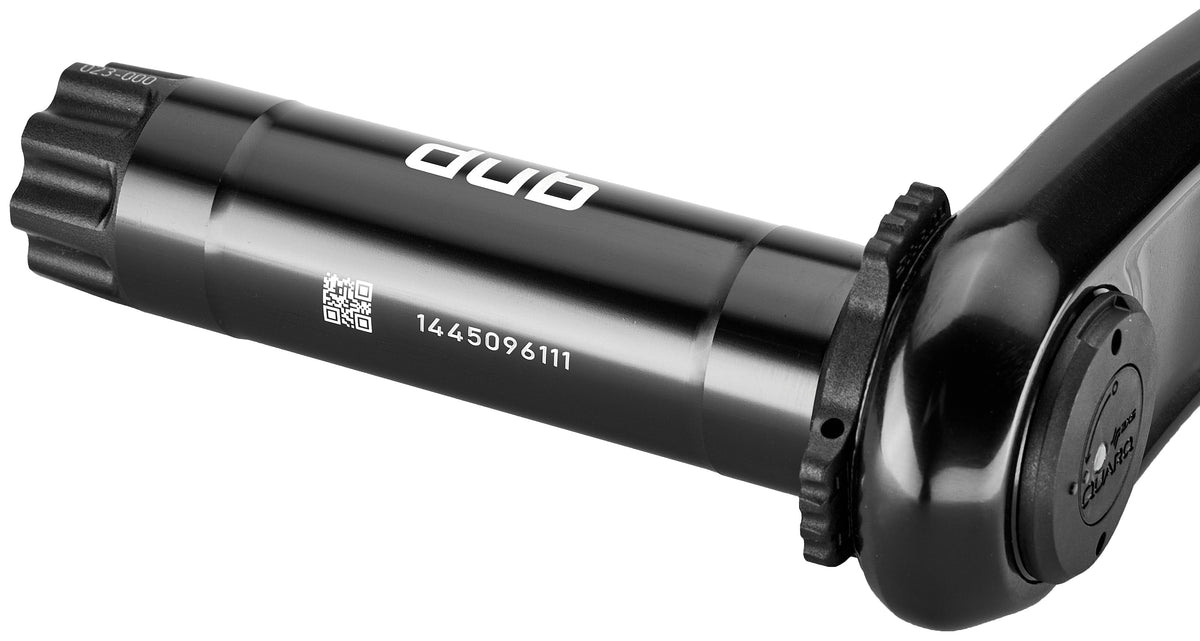 SRAM Rival AXS D1 DUB Powermeter Kurbelarm Links schwarz