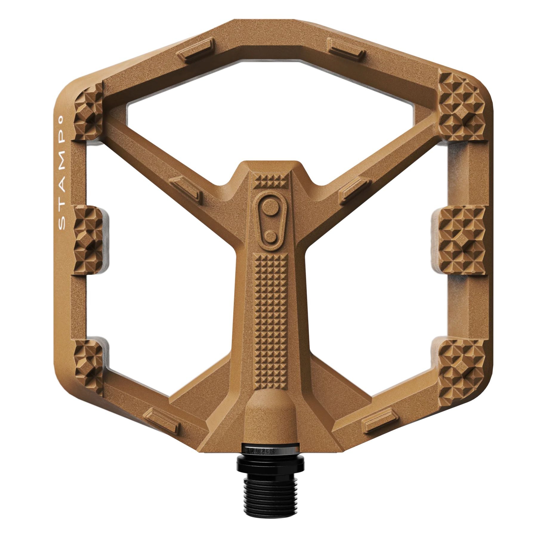 Crankbrothers Stamp 0 Large Plattform-Pedal  brown