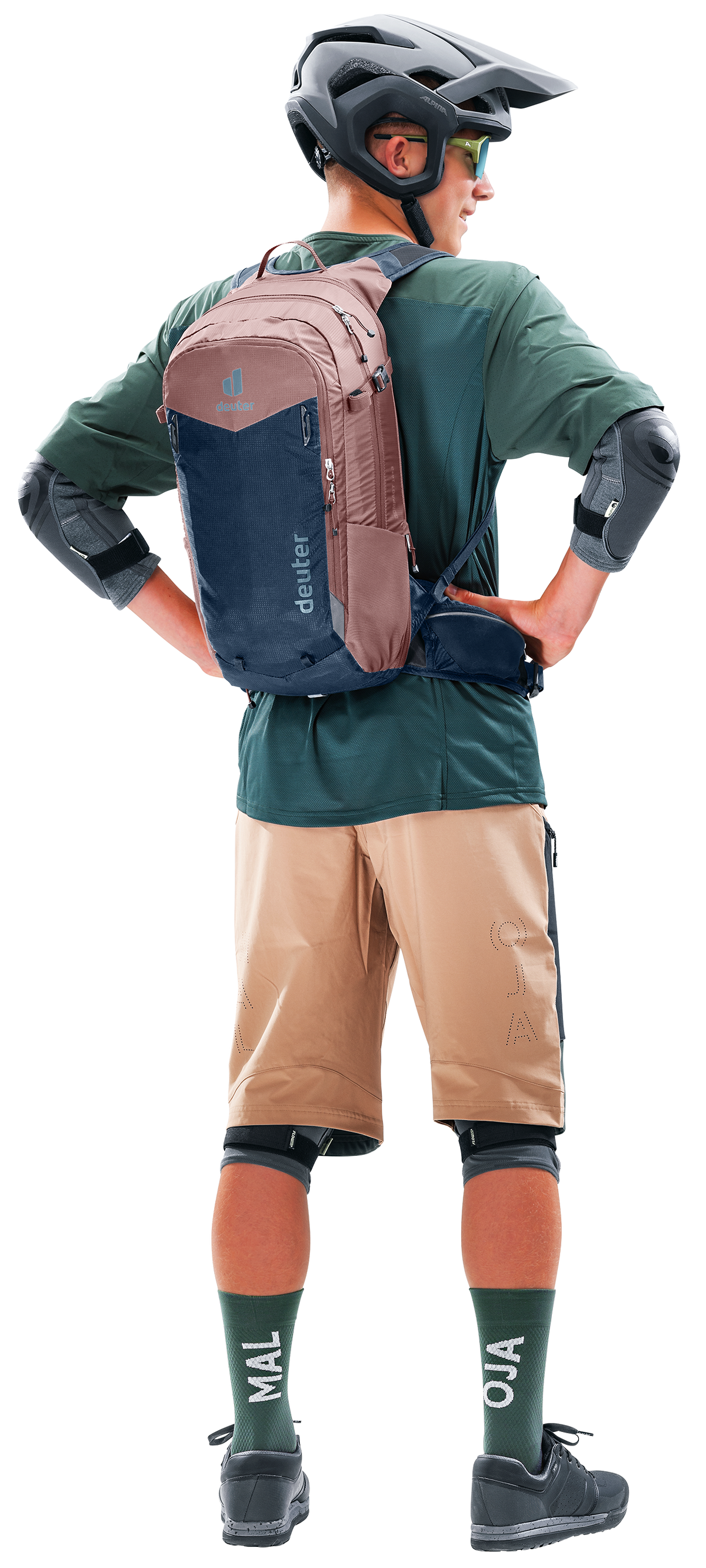 deuter Compact 14+3 Fahrradrucksack ink-ashrose