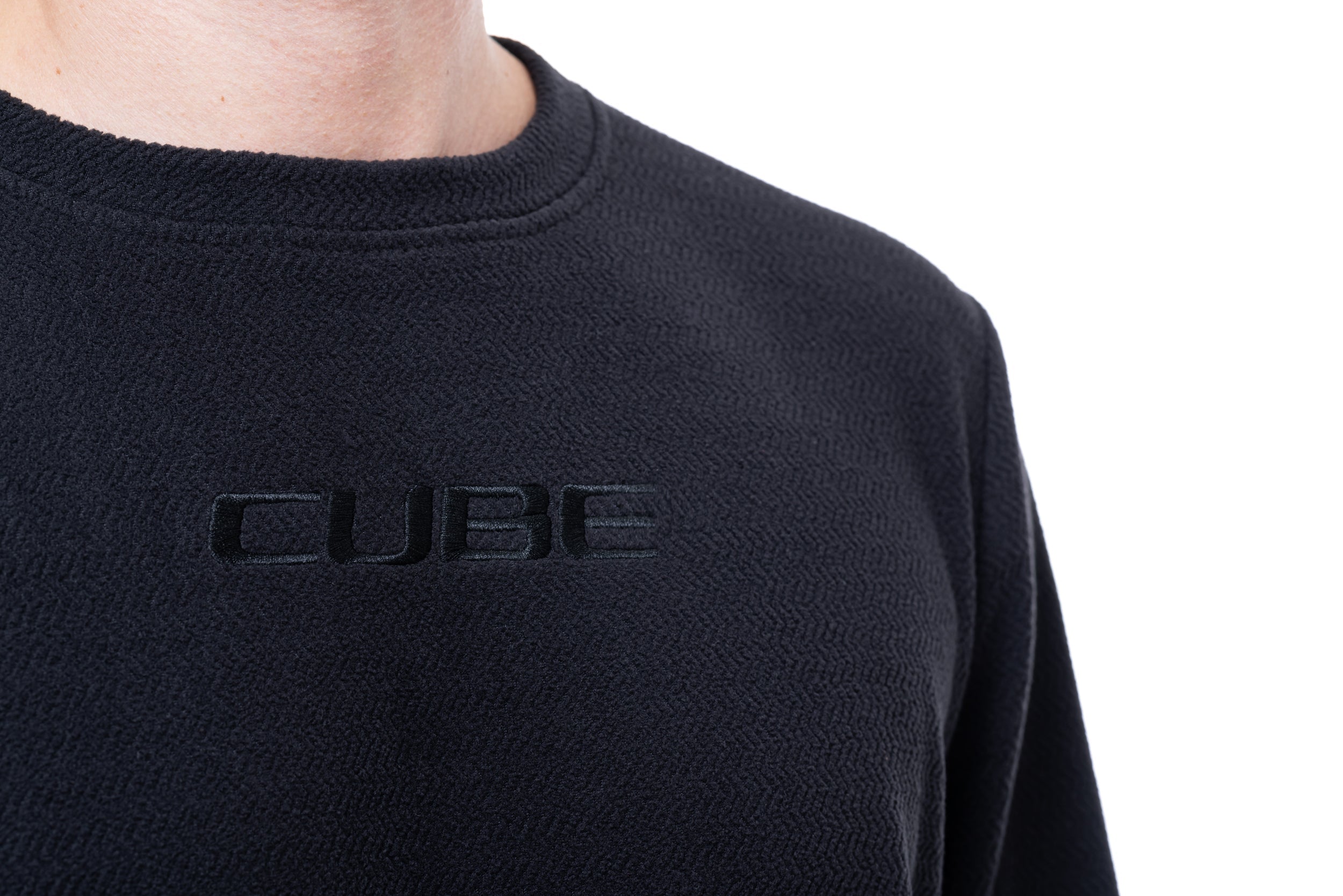 CUBE ATX Fleece Trikot langarm black