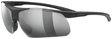 uvex Slade  black matt/mirror silver