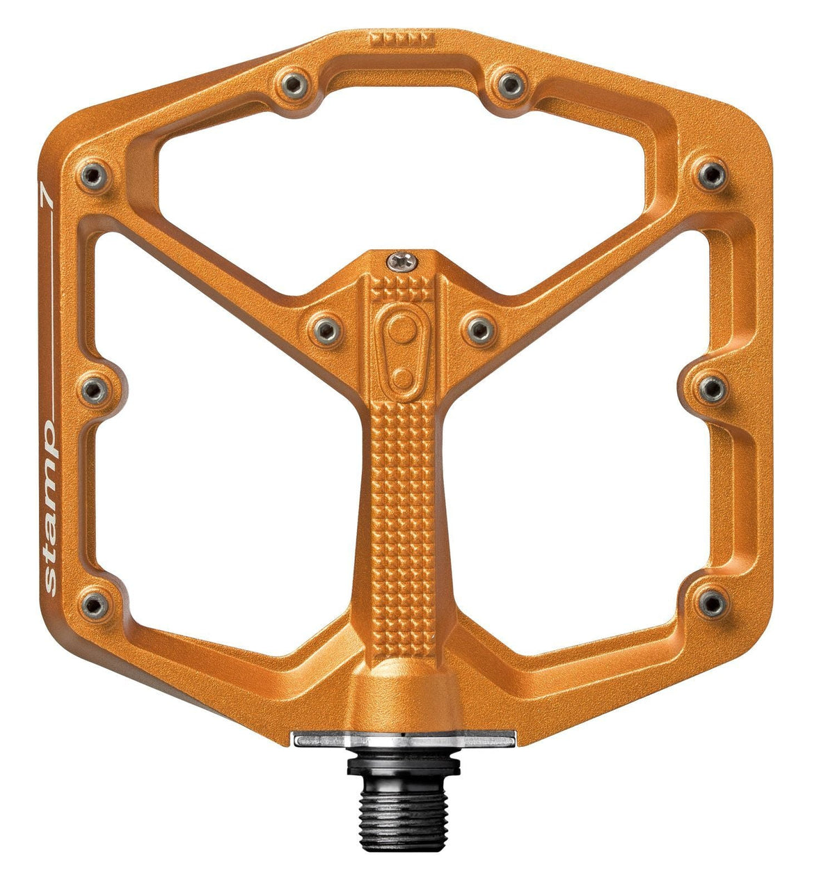 Crankbrothers Stamp 7 Large Pedale orange