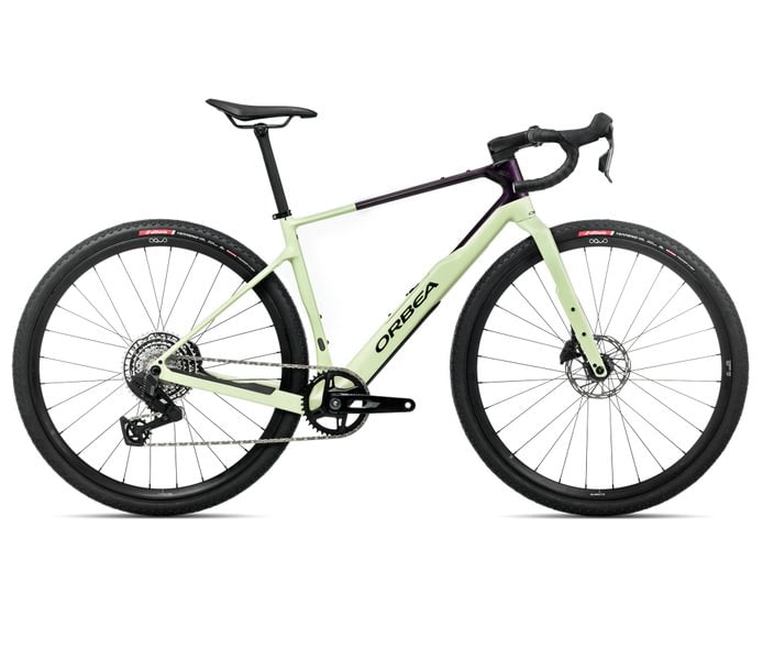 Orbea TERRA M31eTEAM 1X Acid Gum - Fantasy Purple Carbon View (Gloss) (2026)
