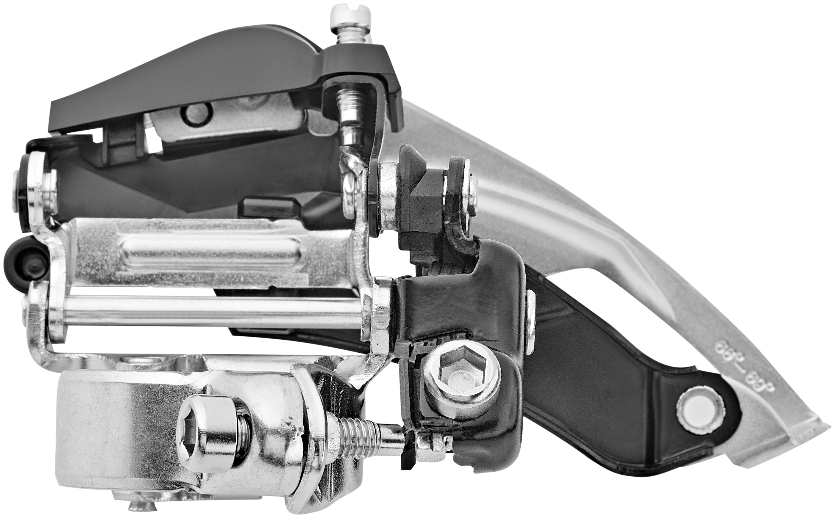 Shimano Tourney FD-TY510 Umwerfer Schelle Top Swing 66-69° 6/7-fach
