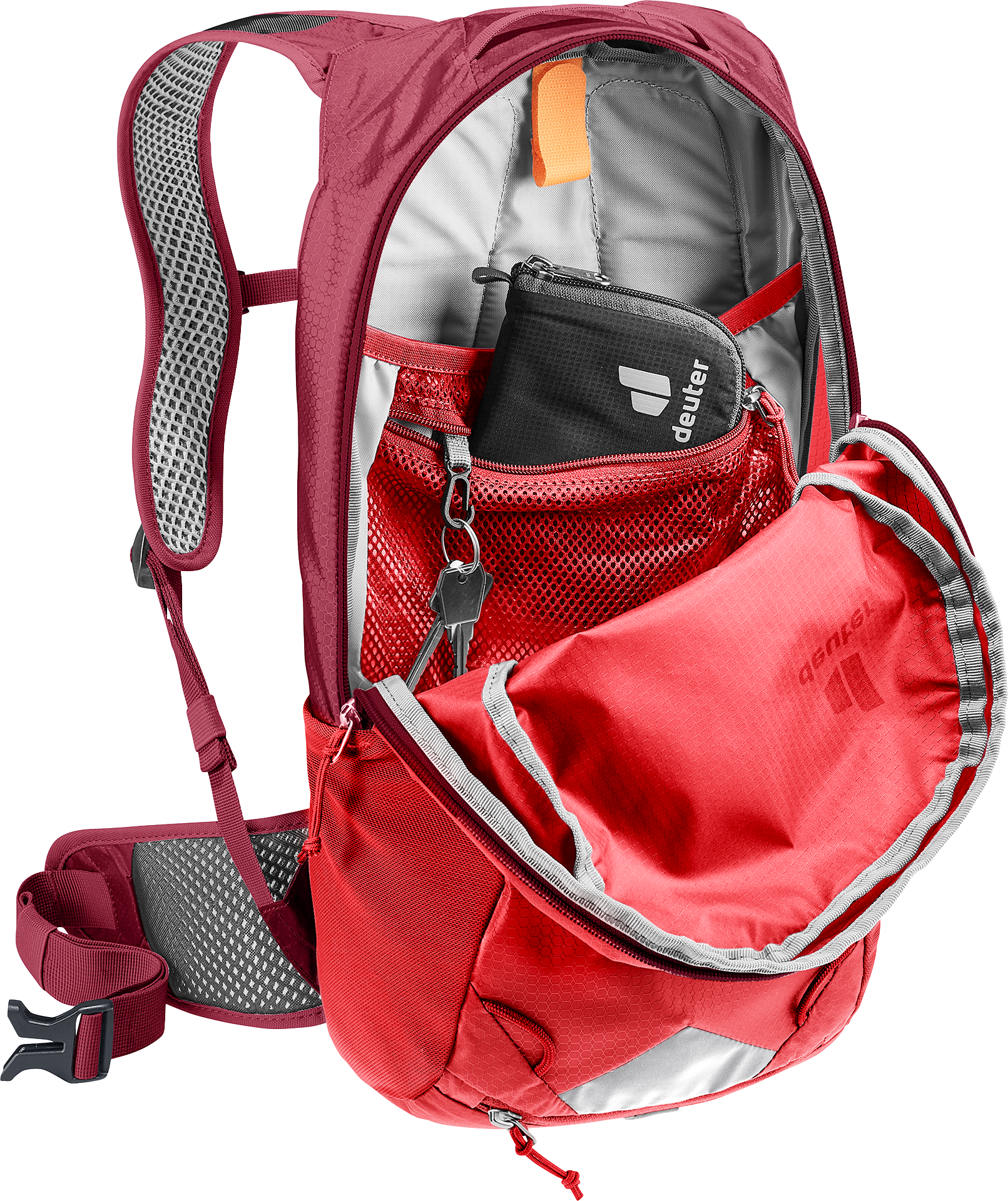 deuter Race 12 Fahrradrucksack cherry-masala