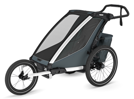 Thule Chariot 2 Jogger Kit Single schwarz/silber