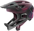 uvex React Jr. Fullface Kinderhelm Cranberry Matt