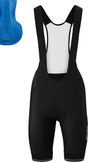 Gonso SITIVO Blue Bib-Short Damen black/skydiver