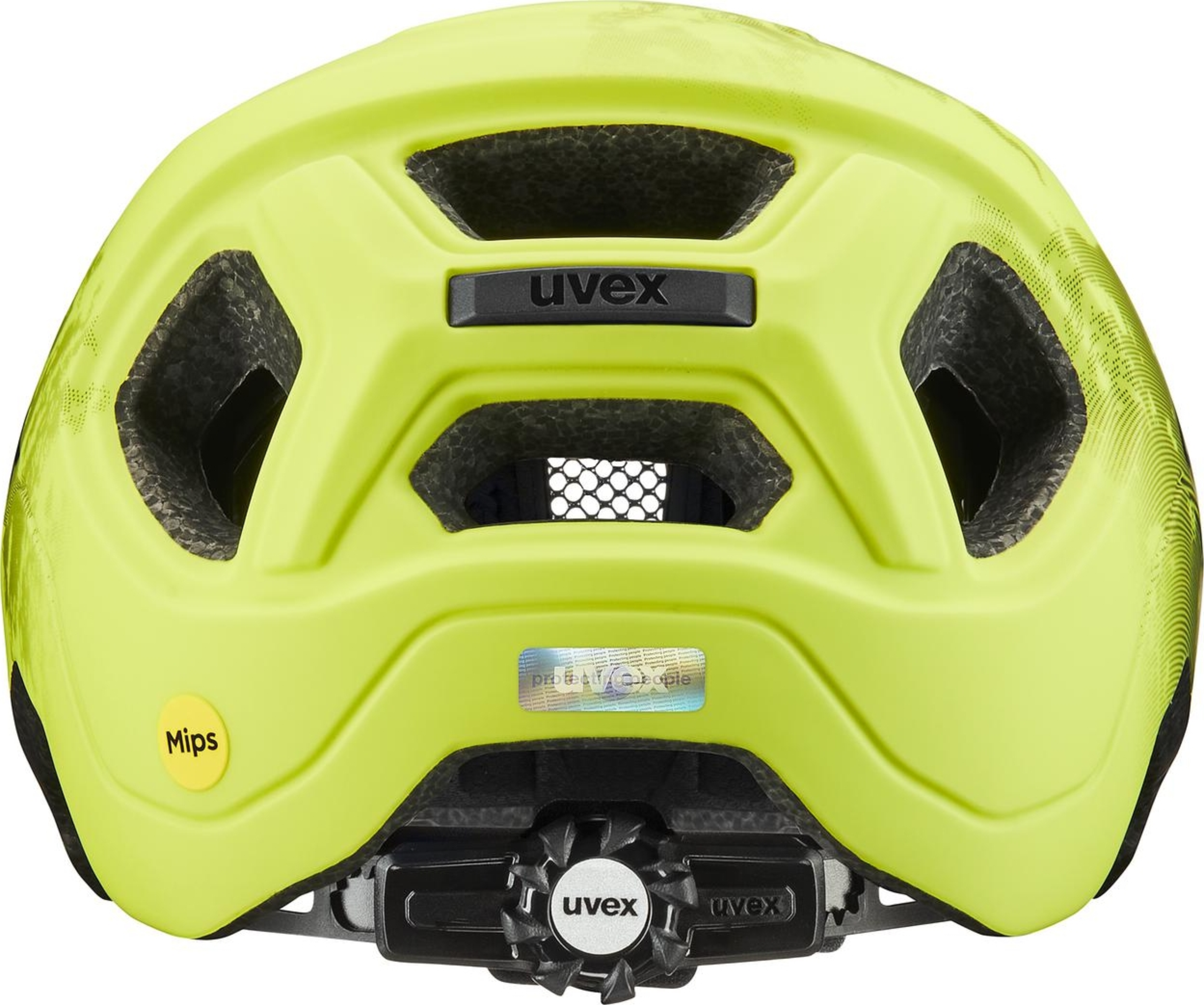 uvex React Jr. Mips Kinderhelm Lime - Black