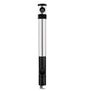 Crankbrothers Klic HP Handpumpe inkl. Rahmenhalter  silver