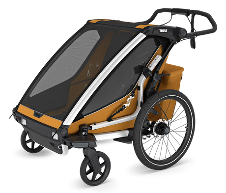 Thule Chariot Sport 2 Double Kinderanhänger  natural gold
