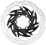 SRAM Centerline XR Rotor Bremsscheibe Zweiteilig Abgerundetes Profil 6-Loch schwarz/silber
