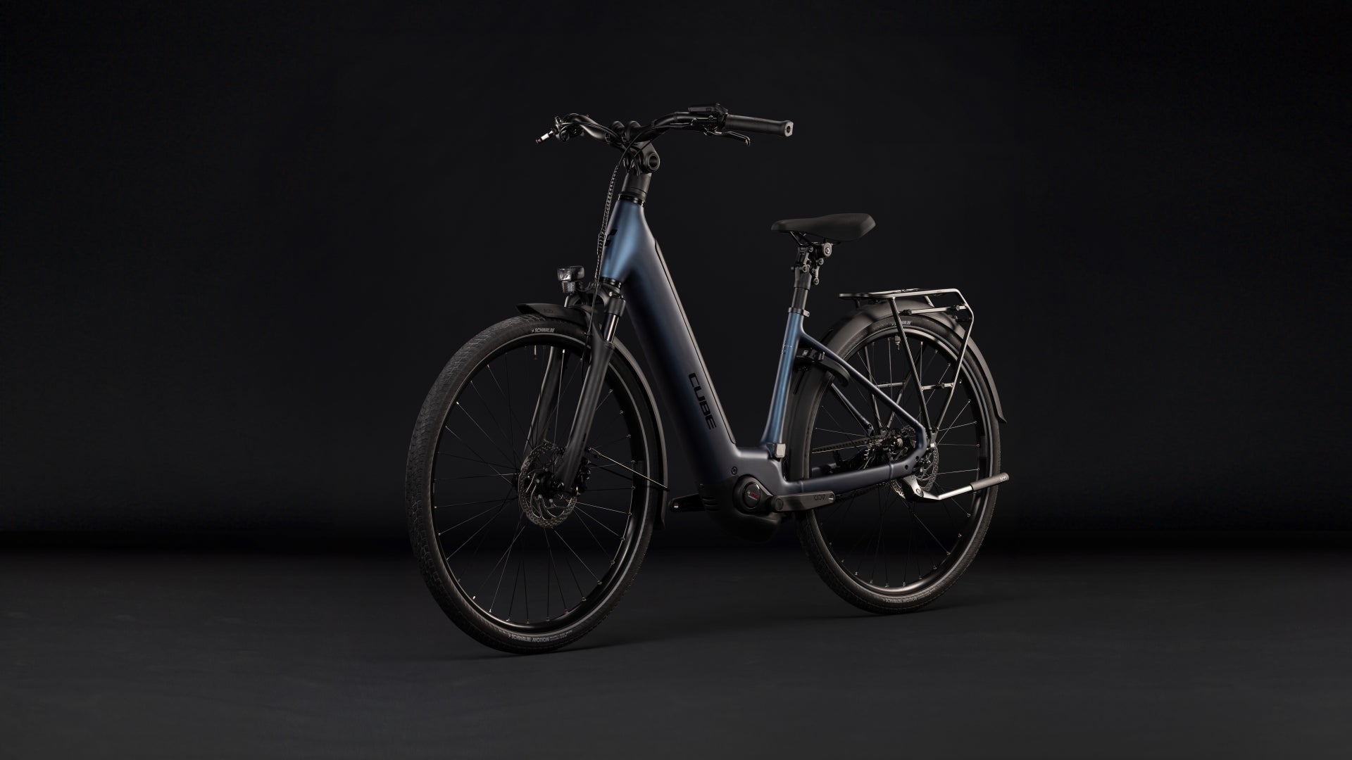 Cube Supreme Hybrid Deluxe ONE 600 Easy Entry navyblack´n´black (2027)
