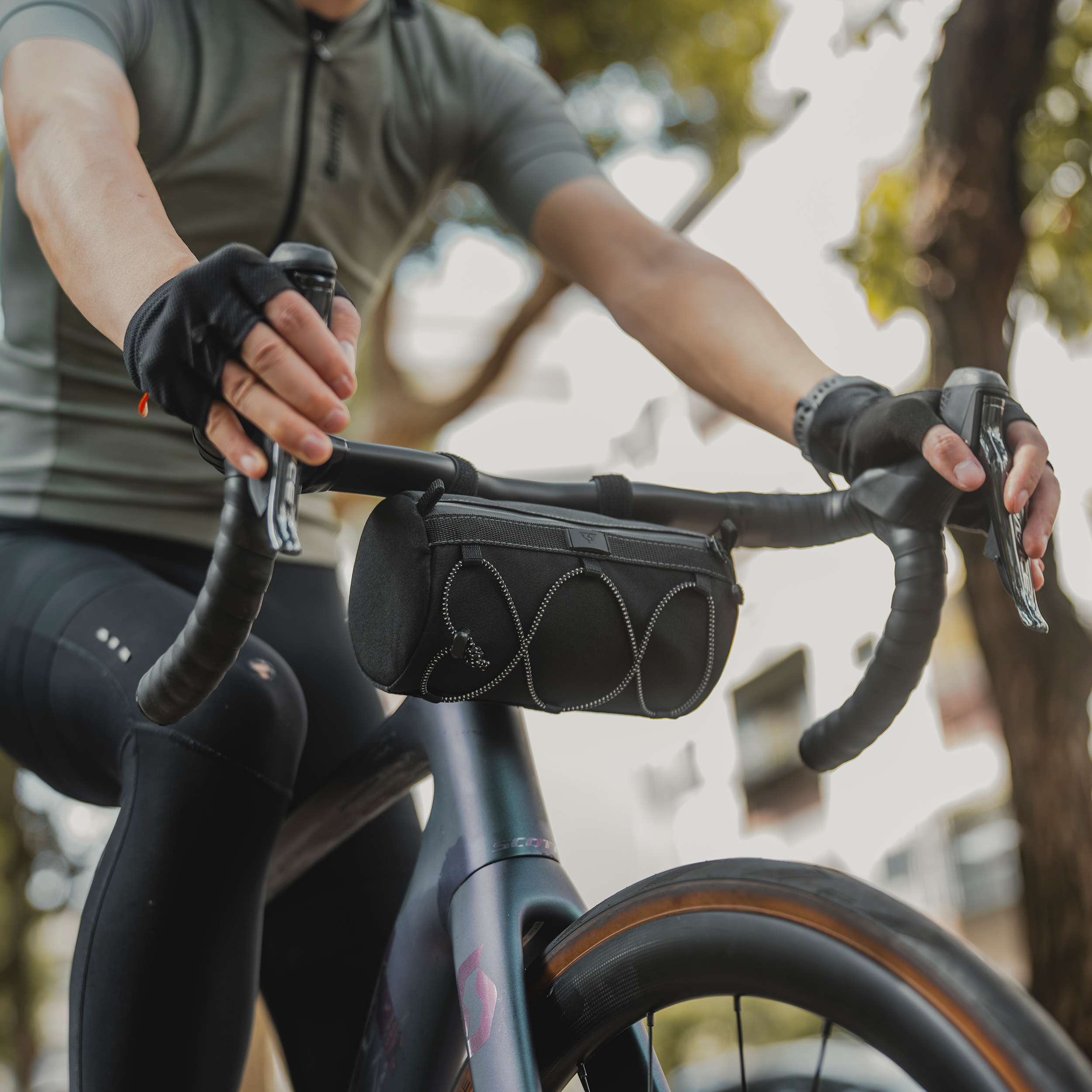 Topeak Tubular BarBag Slim Black