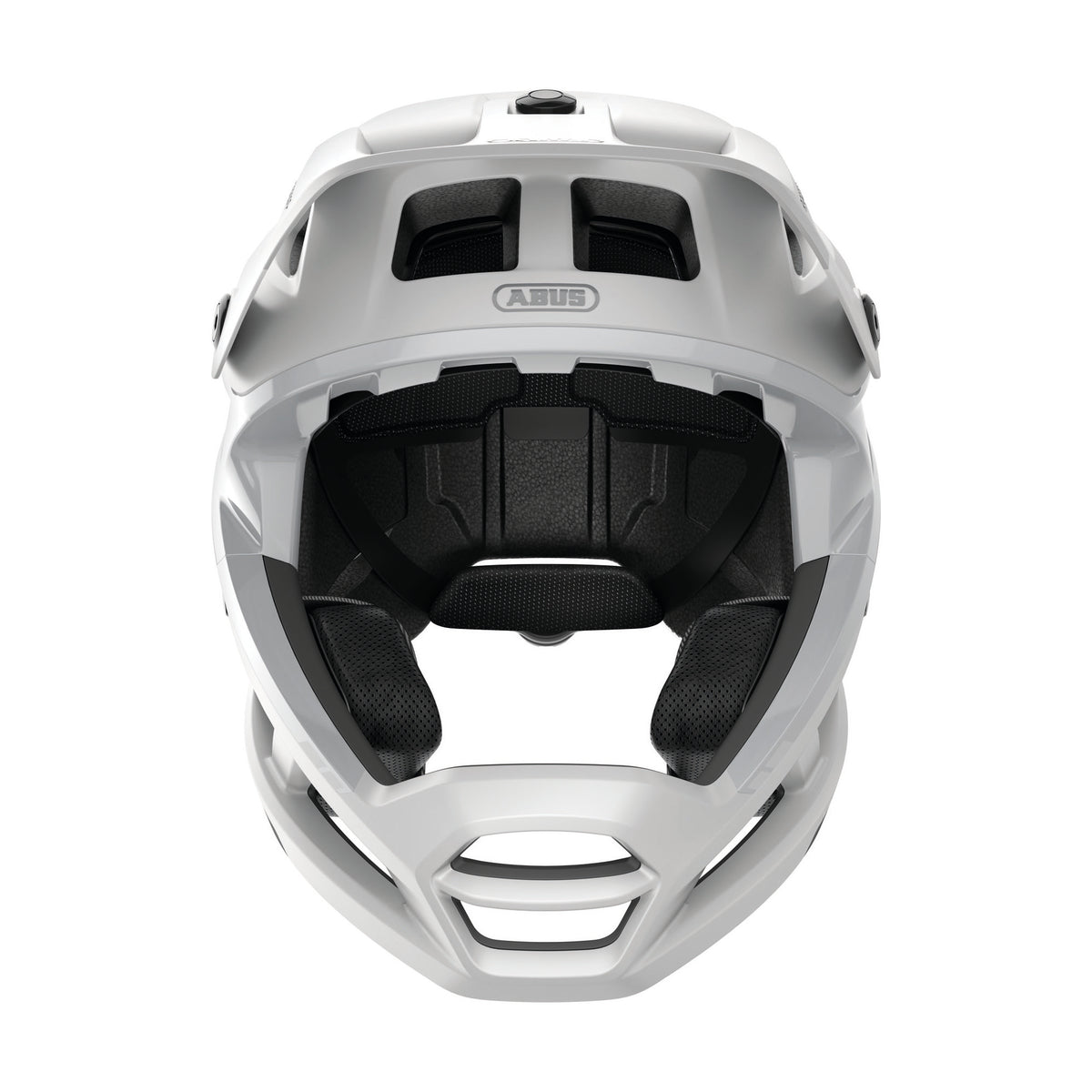 Abus AirDrop MIPS Mountainbike Helm polar white